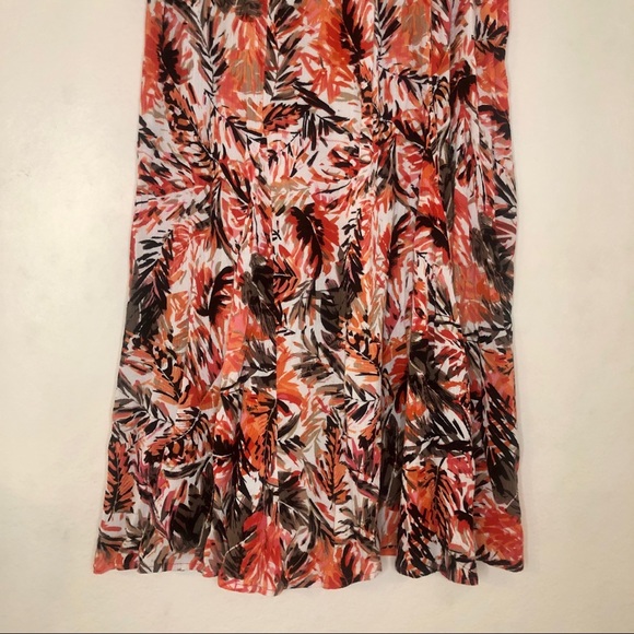 Laura Scott Boho Print Midi Skirt Size Small - Picture 3 of 9